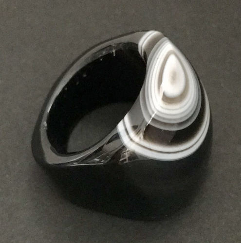 Augen Achat-Ring